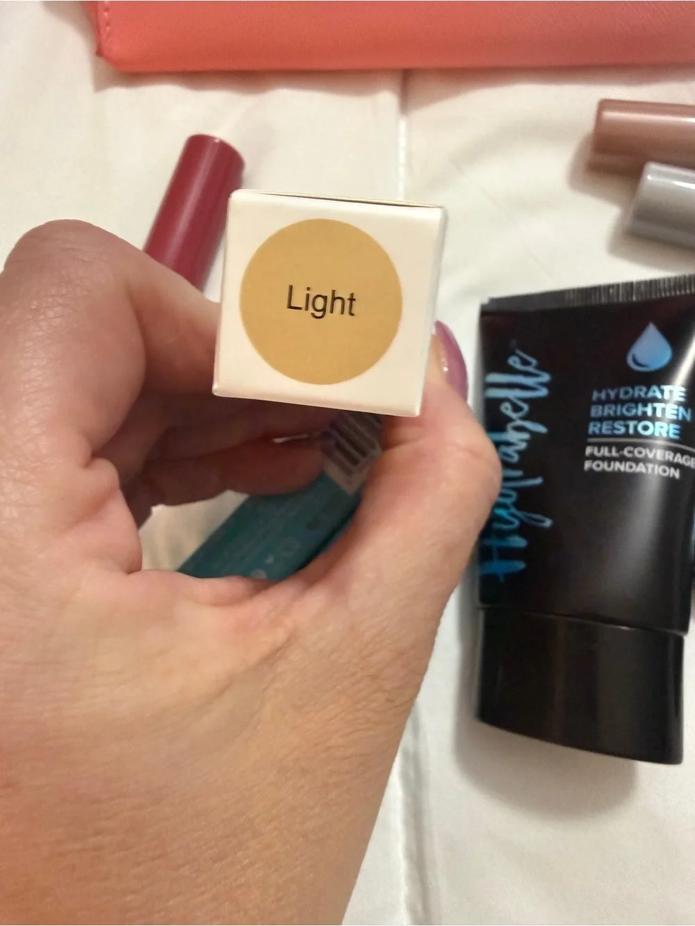 Belle Beauty makeup set with bag
